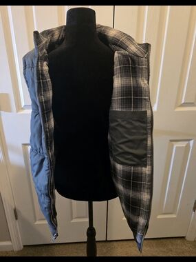 The Original Weatherproof Vintage Ouffer Vest Size Med Gray